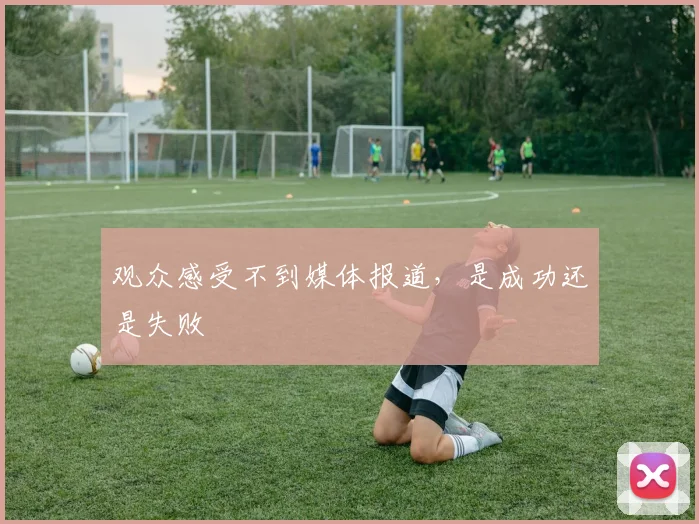 观众感受不到媒体报道，是成功还是失败